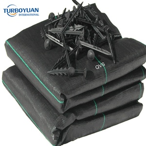 Tapis en maille tissée anti-mauvaises herbes en PP, couverture de sol, <span class=keywords><strong>filet</strong></span> de protection contre les adventices avec service de découpe pour le contrôle des mauvaises herbes en agriculture - Product Image 3