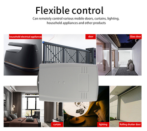 Tuya App 2 kênh 433Mhz AC9-24V không dây Receiver cho cửa tự động điều khiển yet402wtr - Product Image 5