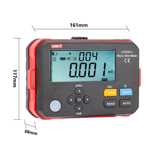 Micro-ohmmètre UNI-T UT620C+ 0,001mΩ-300,0KΩ, mesureur numérique de faible résistance CC avec écran LCD - Product Image 6
