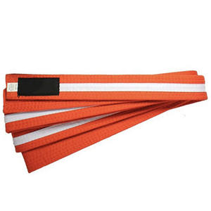 Venta caliente colores personalizados artes marciales entrenamiento equipo fabricantes barato Karate Taekwondo cinturón - Product Image 6