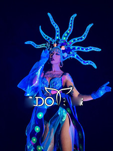Disfraces <span class=keywords><strong>de</strong></span> Halloween para <span class=keywords><strong>mujer</strong></span>, bares <span class=keywords><strong>de</strong></span> carnaval, cantante, club nocturno, crucero, parque <span class=keywords><strong>de</strong></span> temática marina, <span class=keywords><strong>pulpo</strong></span>, GOGO, espectáculo <span class=keywords><strong>de</strong></span> escenario, DS - Product Image 3
