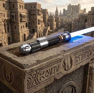 Sabres laser Nexus Obi-Wan populaires, entièrement métalliques, avec mouvement fluide, XENO Kenobi, haut-parleur intégré, poignée métallique <span class=keywords><strong>Jedi</strong></span> ou Sith, pour le plaisir ou comme cadeaux - Product Image 1