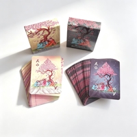 Cartes à jouer en gros, cartes de poker personnalisées, cartes magiques fabriquées en papier durable pour jeux de cartes