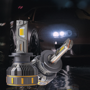 POPNOW 200W 12V APP Control Flash Tri-color Universal Fit <b>Car</b> Bulbs 9005 9006 H7 H11 H4 <b>Car</b> <b>Led</b> Headlights - Product Image 3