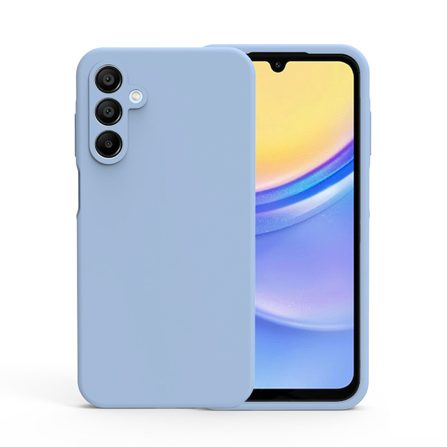 High Quality Shockproof Liquid Silicone Cell Phone Case for Samsung A15 5G Mobile Phone Back Cover Phone case Cover SPC01