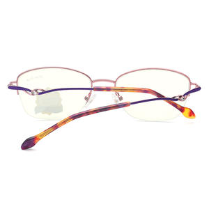 Gafas de vista rectangulares con montura completa y filtro de luz azul para mujer, color gris, modelo 5131 - Product Image 2