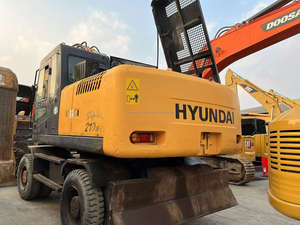 Excavadora de ruedas HYUNDAI usada de Venta caliente, precio bajo de 20 toneladas, demanda alta - Product Image 4