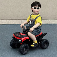 Mobil Listrik Anak Baru, Mainan Mobil ATV 4WD untuk Anak-anak, Power Wheel 6v, Mobil Aki Besar untuk Anak-anak