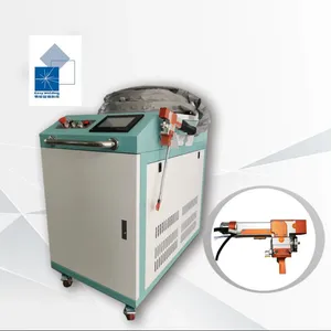 Laser hàn cắt Máy làm sạch 2000 Wát 3 trong 1 sợi Laser máy làm sạch để loại bỏ rỉ sét và sơn