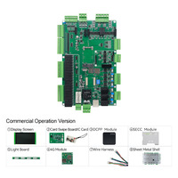 Placa base para cargador de vehículos eléctricos de CC de doble pistola de 80-480kW DCP890EU OCPP 1.6J/2.0.1 con módulo LCD, expandible solar, OEM