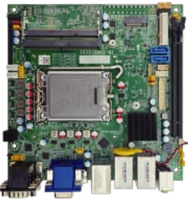 Motherboard GenChip GC-D-D001 Standar ATX Mini ITX Micro ATX dengan Finishing Permukaan HASL/ENIG untuk Kontrol Industri