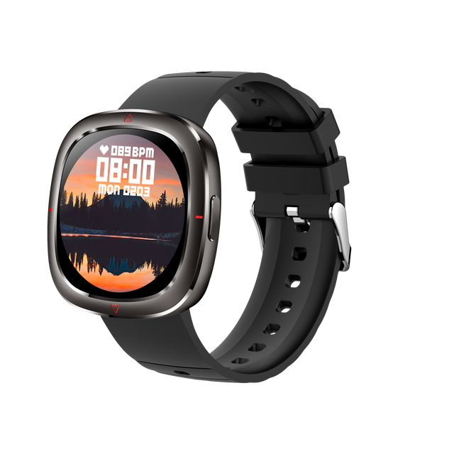 SENLI HM19 New Smart Watch Men Full Touch Screen Sport Fitness Watch IP68 Waterproof for Android Ios Smartwatch Men