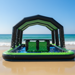 Opblaasbare zwembadbars, opblaasbare bar, pub, buitenfeest, evenement, zwembad, opblaasbare bartent voor achtertuin, commerciële kwaliteit, te huur - Product Image 1