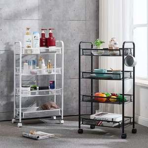 Rotating <b>Kitchen</b> <b>Storage</b> Rack <b>Kitchen</b> <b>Storage</b> Trolley 5 Layer <b>Storage</b> Vegetable Rotating Rack - Product Image 2