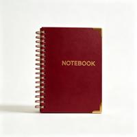 Individueller A5 Spiral-Zielplaner, undatierter Wochen- und Monatsplaner, Agenda, Notizbuch, Papierumschlag, 100 Seiten