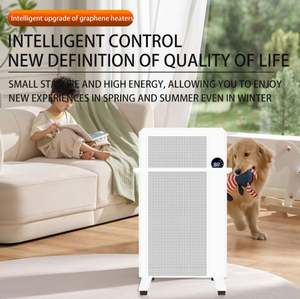 Mini ventilador de calentador de aire eléctrico portátil de 2000W con protección contra sobrecalentamiento Calentador de ventilador de plástico independiente - Product Image 2