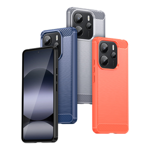 เคสโทรศัพท์ TPU กันกระแทกคาร์บอนไฟเบอร์สำหรับ Redmi Note 14 4G - Product Image 2