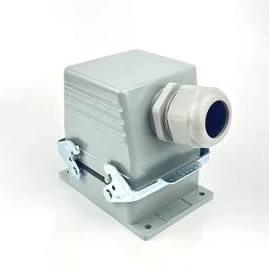 16A 500VヘビーデューティコネクタHE-32エアラインプラグソケットデュアルサイド固定工業用防水 - Product Image 2