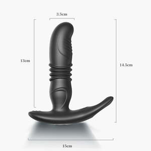 Delove Vibradores <span class=keywords><strong>Gay</strong></span> con Control remoto inalámbrico Butt Plug Masajeador de próstata Estimulador Adulto Placer Anal Juguetes sexuales para hombres y mujeres - Product Image 5