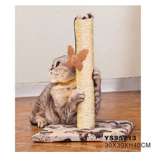 Bonne Qualité Jouet Animaux En Peluche Tissu <span class=keywords><strong>Arbre</strong></span> <span class=keywords><strong>à</strong></span> <span class=keywords><strong>Chat</strong></span> Griffoir - Product Image 4