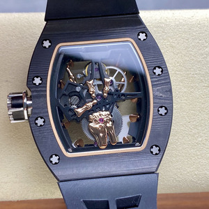 <span class=keywords><strong>Orologio</strong></span> Meccanico di Lusso con Tourbillon a Vista 066, Movimento Scheletrato, Cassa in Fibra di Carbonio, <span class=keywords><strong>Orologio</strong></span> <span class=keywords><strong>da</strong></span> <span class=keywords><strong>Collezione</strong></span> <span class=keywords><strong>da</strong></span> Uomo - Product Image 5