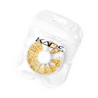 Accessoires de décoration pour ongles en alliage 3D DIY de haute qualité, 12 compartiments, rivets et breloques Bling Bling