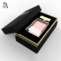 Fabricant en gros de flacons de parfum de luxe, flacons de parfum en verre vides, flacons de parfum personnalisés avec boîte - Logo personnalisé 100 ml