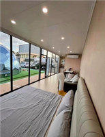 Appartement hôtelier en capsule, maison préfabriquée modulaire, espace de vie en conteneur de 20/40 pieds, durable, multifonctionnel, design moderne