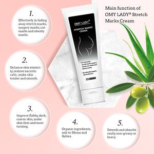 Fórmula herbal natural omy Lady, eliminador permanente de cicatrices de acné, crema antiestrías, personalizado gratis - Product Image 3