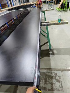 <span class=keywords><strong>Ce</strong></span> Toma Tùy Chỉnh Thiết Kế Hiện Đại Tự Động Điện Nhôm Cắt Cửa Nhà Để Xe Frosted Hoặc Rõ Ràng Tempered Glass Cổng Nhà Để Xe - Product Image 6