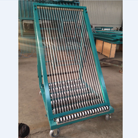 Support de chariot à harpe en verre pour support de stockage de verre isolé