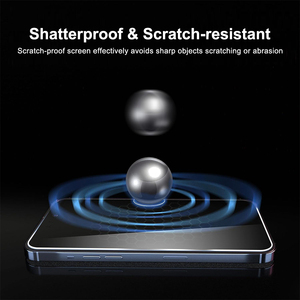 <span class=keywords><strong>Pellicola</strong></span> Protettiva in Vetro Temperato 9H Anti-Esplosione a Copertura Totale per <span class=keywords><strong>iPhone</strong></span> 17 16 15 14 <span class=keywords><strong>Pro</strong></span> Max 13 <span class=keywords><strong>12</strong></span> - Trasparente - Product Image 2