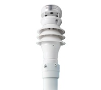 RIKA RK900-11 Delapan Elemen Pengukur Curah Hujan Radiasi Total Kompak ABS Pemanas Ultrasonik Tenaga Surya RS485 7-30VDC ODM/OEM IP65