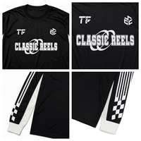 Service OEM de chemises de maillot de football à manches longues confortables de conception personnalisée TF pour hommes avec technologie de coupe automatisée