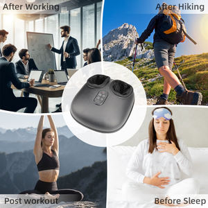 Masajeador de Pies Shiatsu con Compresión de Aire, Calor, Vibración y Amasamiento para Alivio del Dolor de Fascitis Plantar y Neuropatía, Venta al por Mayor OEM - Product Image 6