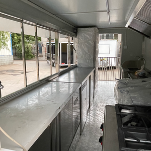 Rimorchio Mobile per alimenti pieghevole 220v chiuso per hamburger gelato al caffè hot dog-per la consegna di Snack - Product Image 6