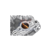 Collecteur d'admission à simple plan MATCHWAY, neuf, en aluminium poli usiné CNC, pour Chevrolet SBC Vortec 350 V400