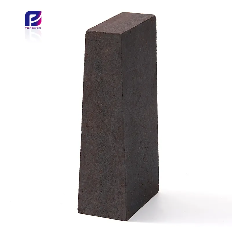 Tijolo refratário cromo cr2o3 mgo Mag-Cr Magnesita, tijolo de alta qualidade para forno metalúrgico