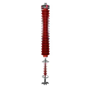 Lightning arrester price 33kV 50HZ high voltage polymer lightning arrester protection