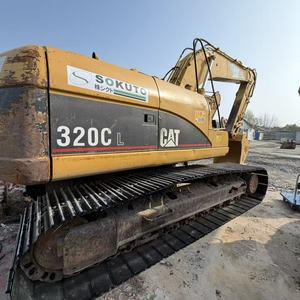 Excavadora de cadenas 320CL modelo 2023 usada con motor y bomba, 20 toneladas de peso operativo, capacidad de cazo de 1m, en venta. - Product Image 3