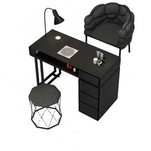 Mesa <span class=keywords><strong>de</strong></span> Manicura Suessen con Silla para Salón <span class=keywords><strong>de</strong></span> <span class=keywords><strong>Uñas</strong></span>, Mesa para <span class=keywords><strong>Esteticista</strong></span> <span class=keywords><strong>de</strong></span> <span class=keywords><strong>Uñas</strong></span> con Aspirador - Product Image 1