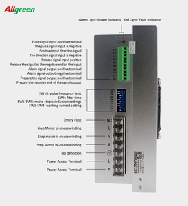 Moteur pas à pas Allgreen Nema 51 35 Nm avec kit de commande LC3722D+LC31325, moteur pas à pas haute performance, AC220V 3 phases - Product Image 4