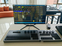Console DMX 512 Mini Pro GM2 Command Wing Mini Plus Fader Wing LED DMX512 Éclairage de scène LED avec 64 univers extensibles