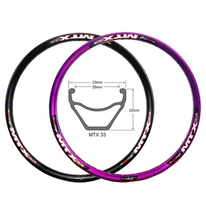 <span class=keywords><strong>Jante</strong></span> de vélo SUNRingle MTX33 39 soudée - <span class=keywords><strong>Jante</strong></span> de montagne en alliage d'aluminium 32/36 trous, compatible avec les jantes de <span class=keywords><strong>26</strong></span> à 29 pouces pour AM/FR/DH multi-terrain - Product Image 3