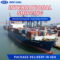 Services professionnels de transport maritime LCL + Express, services de transit de fret chinois DAP/DDP, transit en 35-45 jours