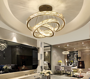 Zèle Éclairage Rond Hôtel De Mariage Salle De Bains En Verre Noir Lien Pendentif Lumière Bronze Lustre Bronze - Product Image 3