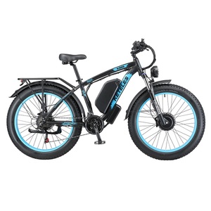 Bicicleta Híbrida de Montaña K800 2026 OEM Personalizada de Aluminio con Motor sin Escobillas, Batería de Litio Dual de 48V 23Ah, Neumático Grueso de 26 Pulgadas - Product Image 4
