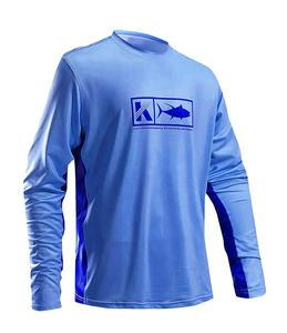 Venta caliente Camisa de pesca personalizada Sublimación de manga larga Ropa de pesca para hombre de secado rápido - Product Image 5