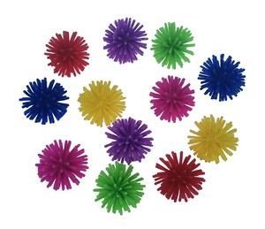 Yaozhen Mini Palla Antistress a Spine per Bambini 3cm in Materiale TPR Giocattolo Morbido di Alta Qualità per 5-7 Anni - Product Image 5