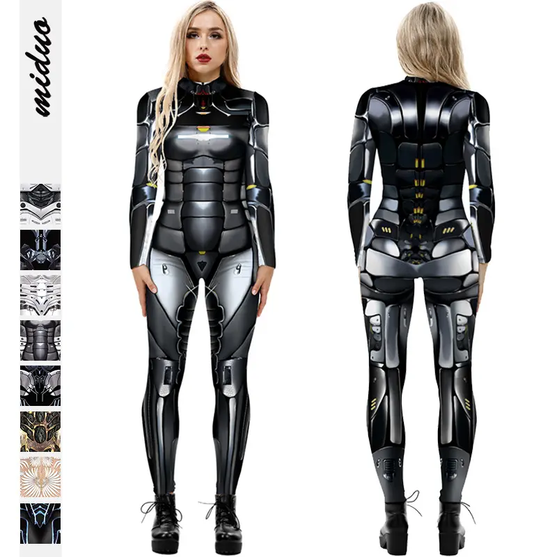 Hoge Kwaliteit Unisex Grappige 3d Print Bodysuit Jumpsuit En Vrouwen Rompertjes Cosplay 2023 Halloween Kostuums